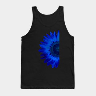 blue sunflower Tank Top